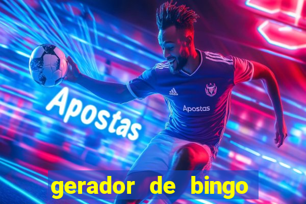 gerador de bingo de palavras